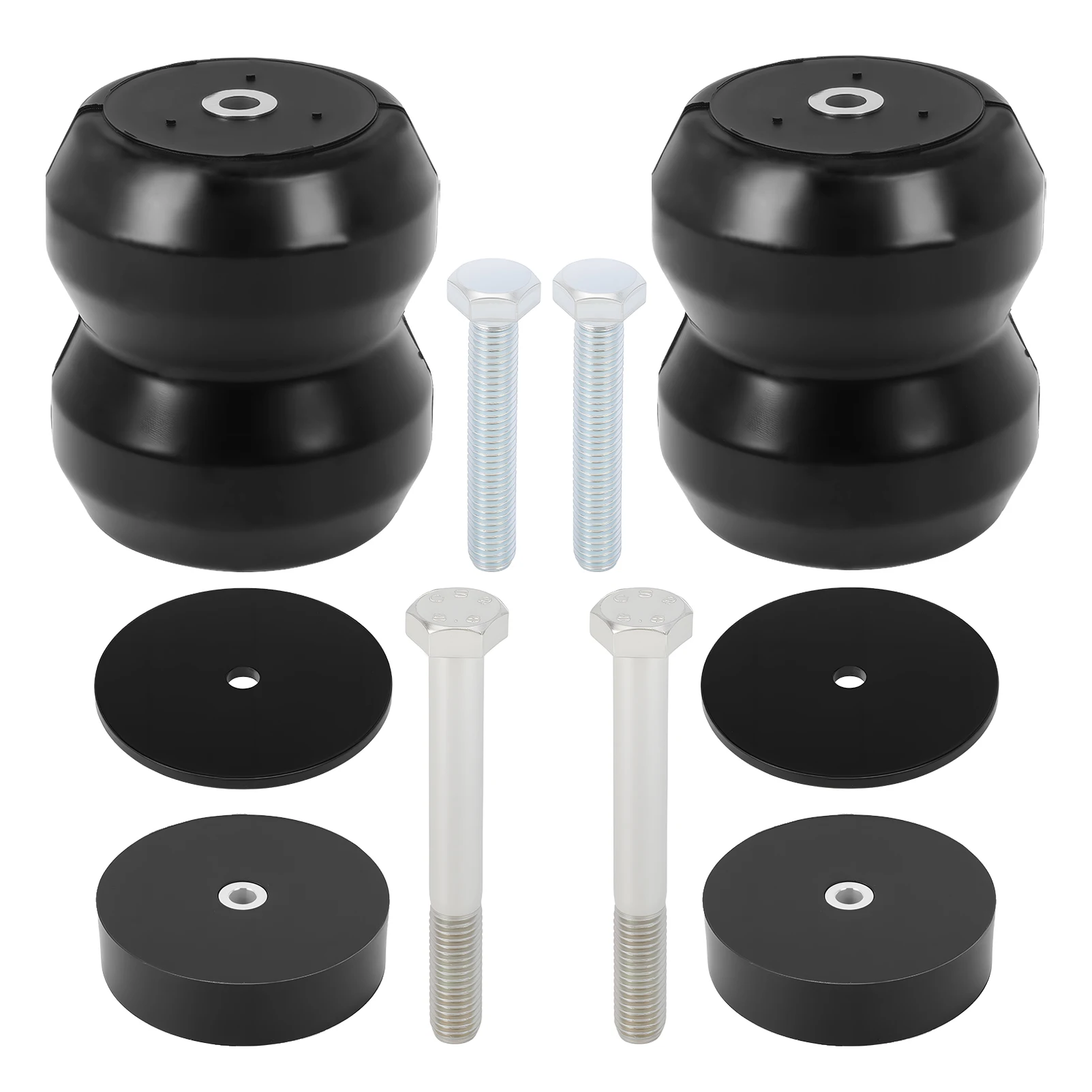 

GMRS15 Комплект задних резиновых вспомогательных пружин подвески для Chevrolet Silverado GMC Sierra 1500 2019-2025