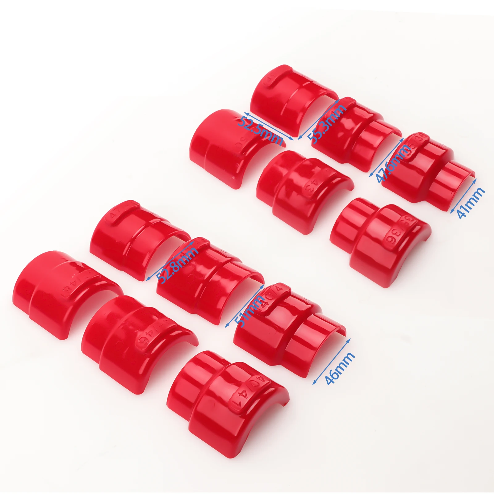 Motorcycle Bike Fork Seal Driver Tool Kit 14Pcs Installer Driver Set 35/36 40/41 42/43 45/46 47/48 49/50MM Adapter Universal image 3