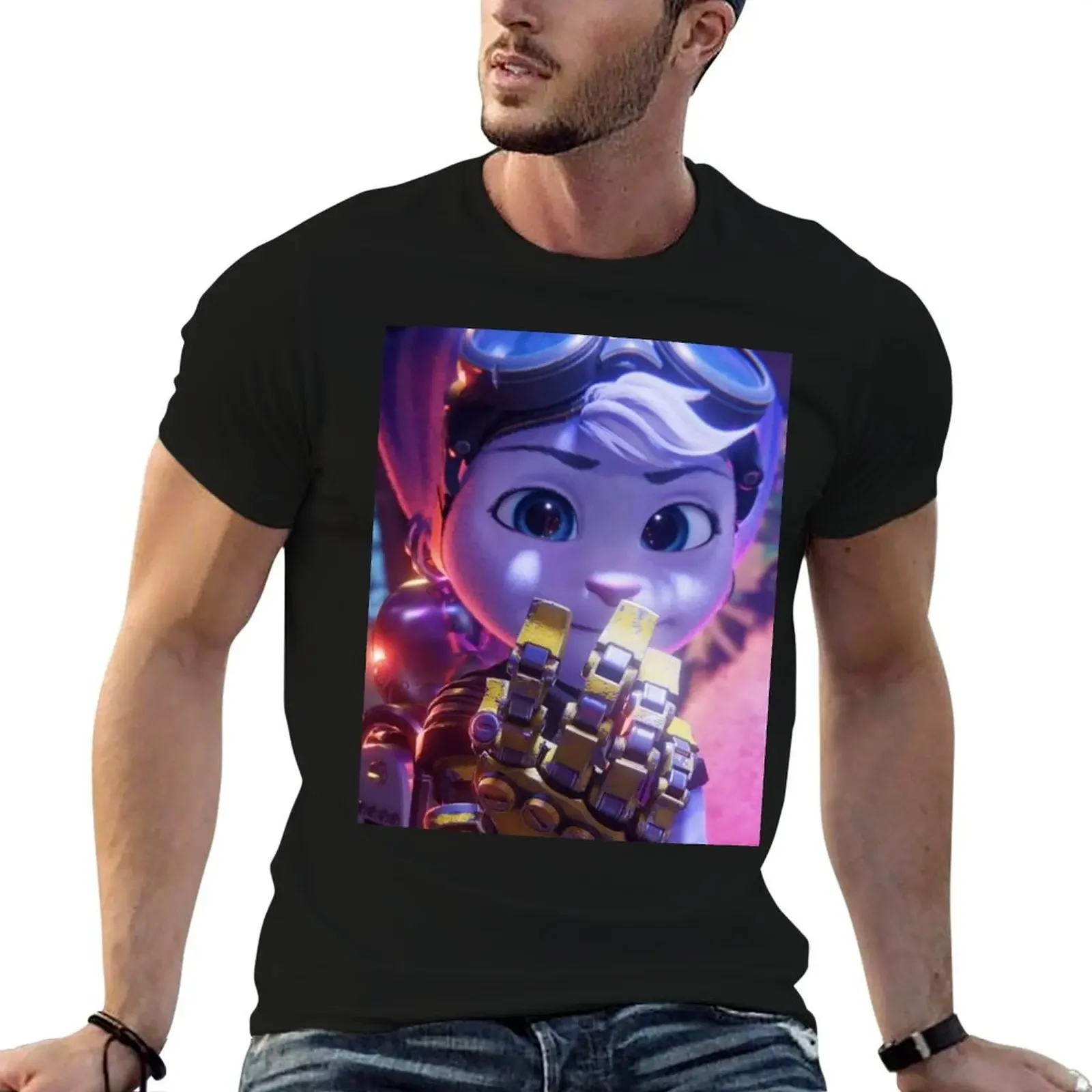 Rivet T-Shirt graphics heavyweights oversized t shirts for men