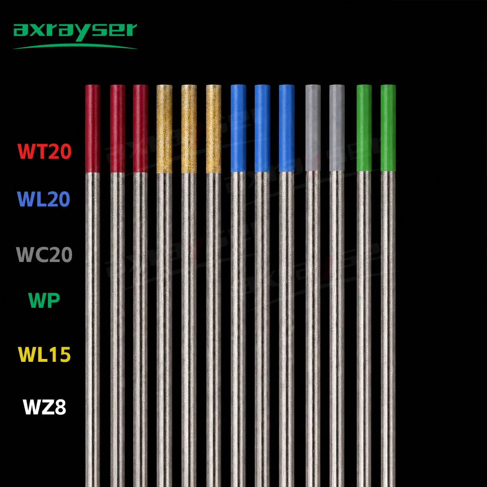 10 Stück/Set TIG-Elektrodennadeln WC20 WT20 WL15 WL20 WP WZ8 TIG-Elektroden 150 mm Länge Schweißelektrodenkopfnadeln für TIG-Teile – Detail 6