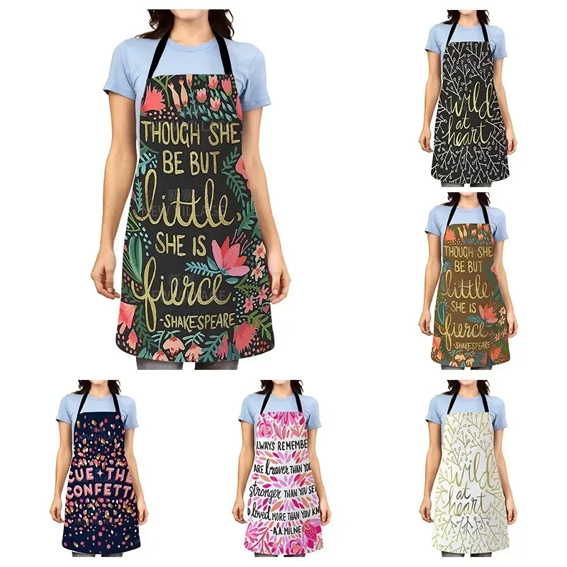 Women Aprons Creative Mermaid Apron Creative Kitchen Apron Dinner Party Cooking Apron Adult Baking Accessories