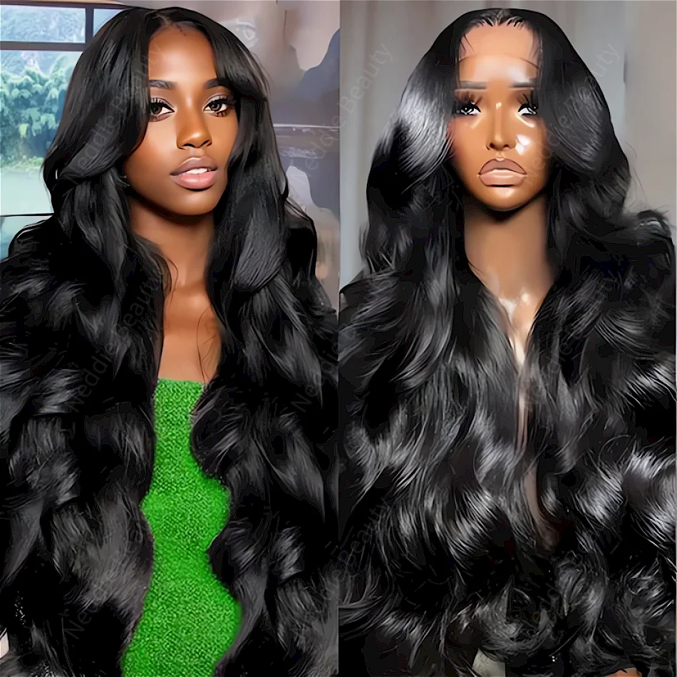 Body Wave Lace Frontal Wig 40 Inch PrePlucked Brazilian Cheap Wigs On Sale Clearance HD Transparent Human Hair For Women Choice