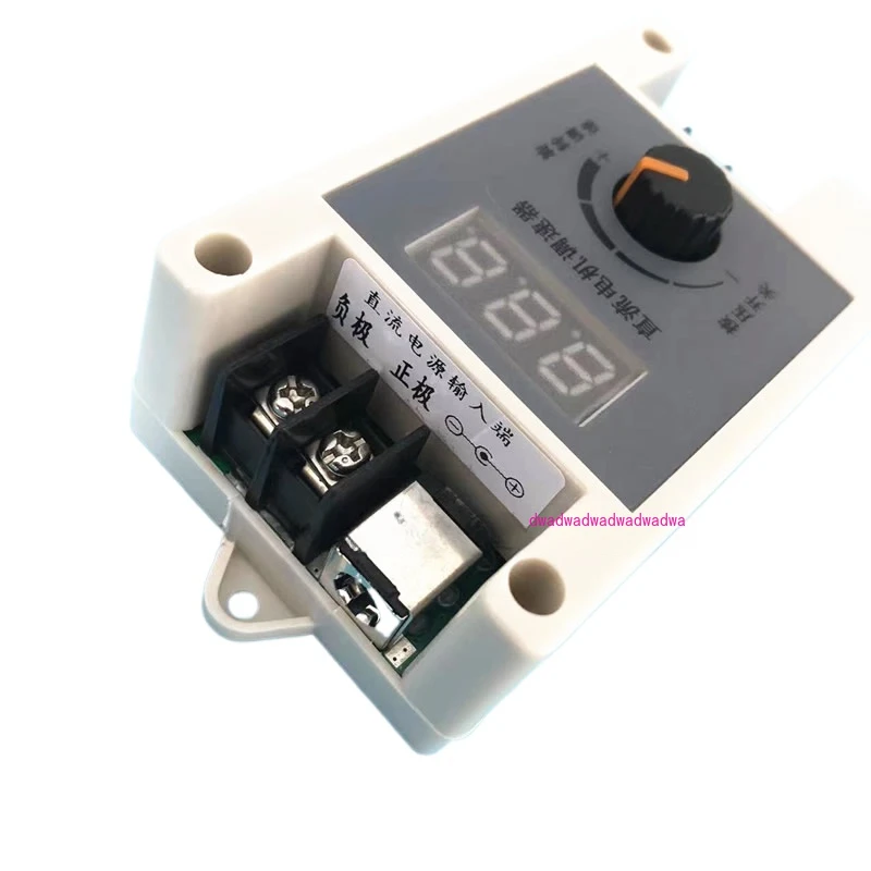 12V 24V 5A wireless remote control DC motor speed controller, PWM stepless speed control switch, frequency: 13Khz