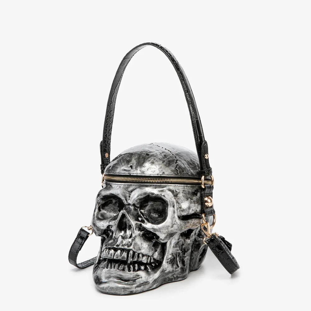 Skulls are funny Handbag for women houlder straddle bag