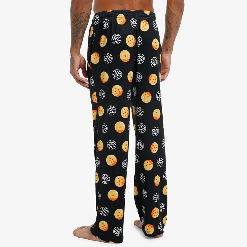 Bandai Dragon Balls "Go" "Kame" Anime Full Over Print Pantalon de pyjama pour enfants et adultes Été Séchage rapide Pantalon léger et confortable à jambes larges