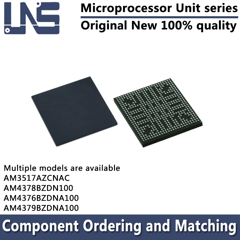 

1pcs AM3517AZCNAC AM4378BZDN100 AM4376BZDNA100 AM4379BZDNA100 NFBGA-491 Microprocessor Unit