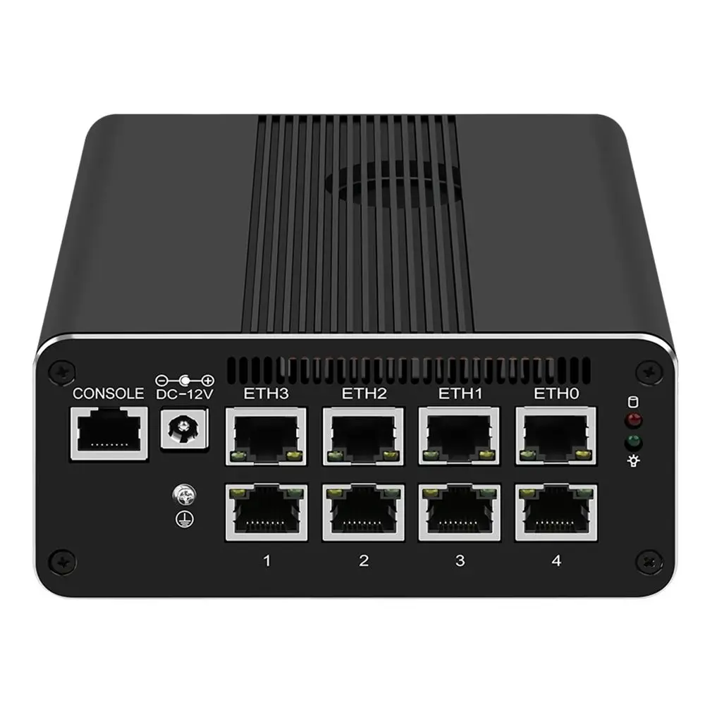 Soft Router 13th Gen Intel i5 1335U 1240P U300E 2*10G SFP 4x i226-V 8x 2.5G LAN 2*SATA Firewall Appliance Mini PC Proxmox Host