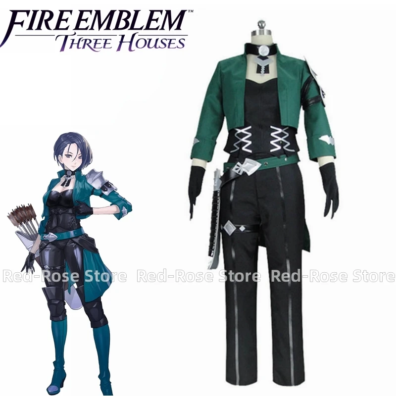 

Fire Emblem: Three Houses Shamir Cos Uniform Halloween Suit Cosplay Costume Custom Made Any Size