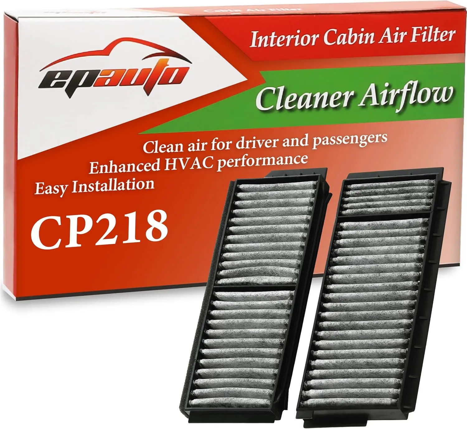 

CP218 (CF10218) Premium Cabin Air Filter includes Activated Carbon Replacement for Mazda 3 (2004-2009), Mazda 5 (2006-2017)