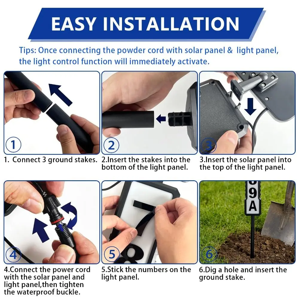 360-degree-solar-address-sign-waterproof-auto-illuminates-solar-address-light-wireless-decorative-solar-powered-address-plaque