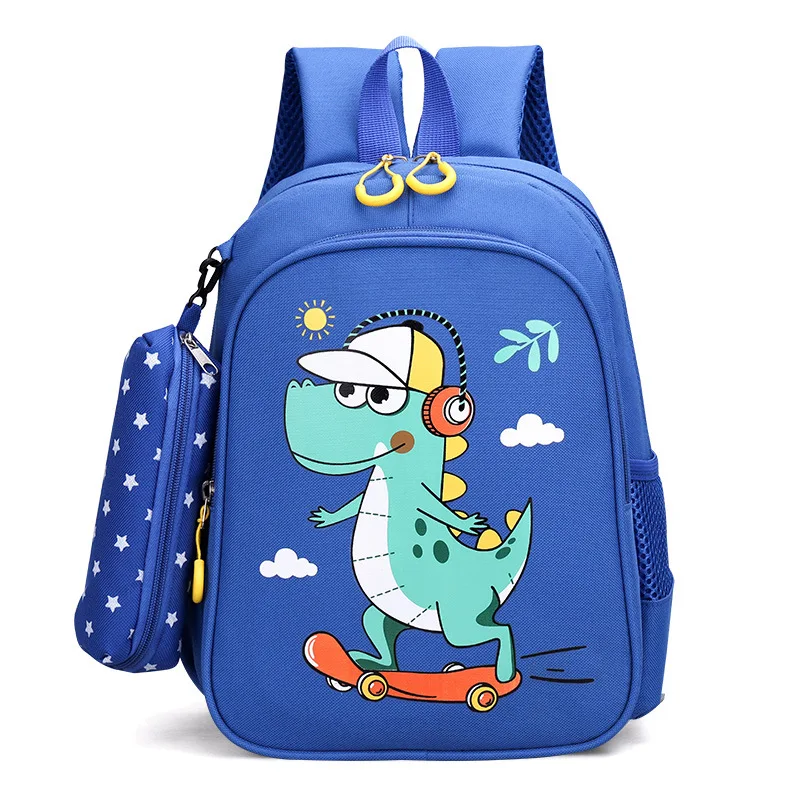 Cartoon Dinosaur Children's Schoolbag Cute Animal Boy Kindergarten Preschool Backpack Birthday Holiday Gift