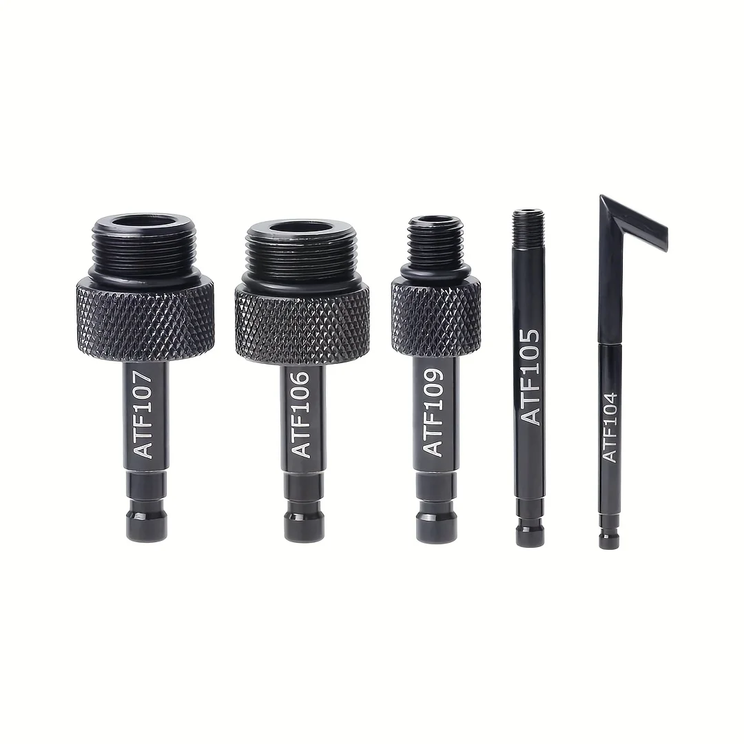 5PCS ATF Adaptor Set Automatic Transmission Fluid Oil Filling Filler Adapter