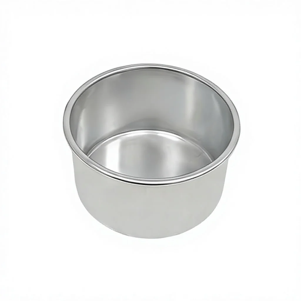 Factory Customizable OEM/ODM 15.2*14.5*8.5cm Aluminum Alloy Anodizing Round Cakes, Bread and Toast Baking Moulds Tins