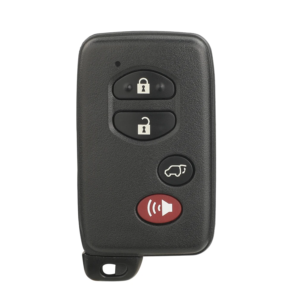 jingyuqin Remote Car Smart Key Case For Toyota Land Cruiser Prado Camry Coroa Majesta Highlander Cluger Mark X Subaru Foreste XV