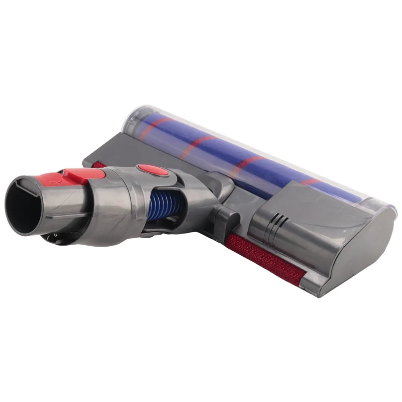 

【Домашние аксессуары】2X для Dyson V10slim V12 SV18, аксессуары для насадки для швабры для пола, электрическая рулонная щетка, запасной пылесос