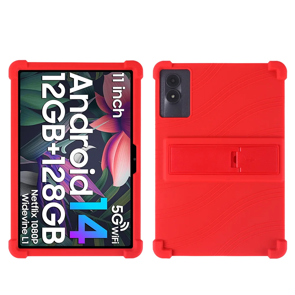 Case for DigiLand M11 PRO Tablet 11 inch,Soft Silicone Protector Cover,Kids Friendly,Adjustable Stand Tablet Cover