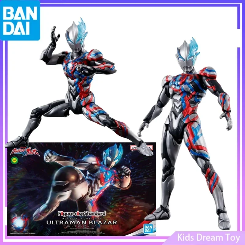 Bandai in Stock Original Figure-rise Standard ULTRAMAN BLAZAR Anime Action Figures Toys Collectible Model Gifts for Boys Girls