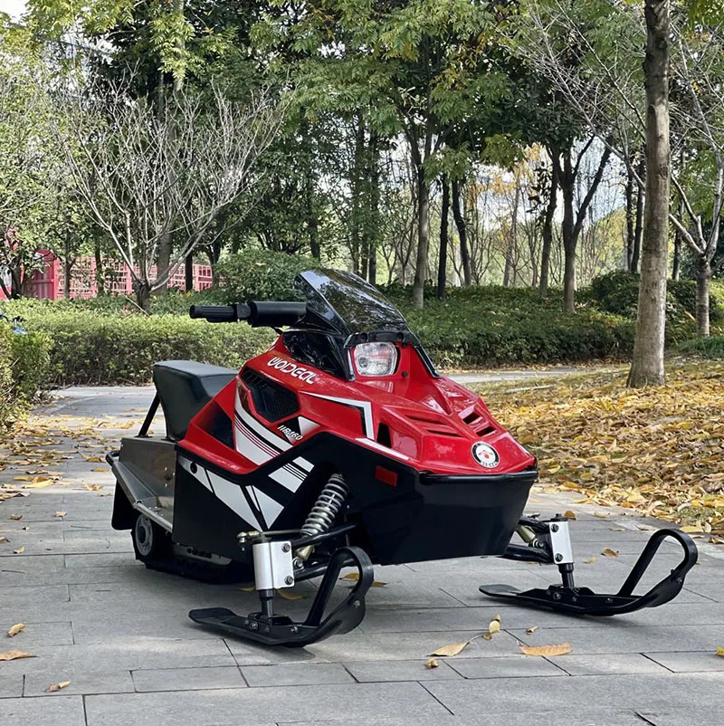 نموذج جديد 200cc 300cc البنزين الثلوج المتنقلة عربات الثلوج للبالغين الثلج