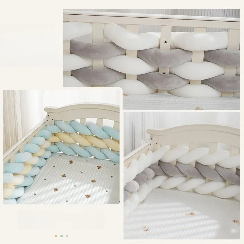 New Anti Collision Strip Bed Fence DIY Bed Side Rail Edge Protection Children's Hole Blocking Cotton Strip Can Be Freely Matched