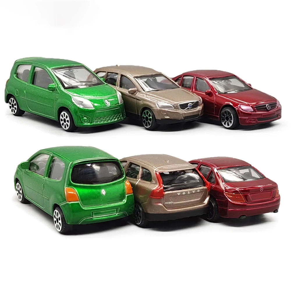 1:64 XC60 C-CLASS TWINGO Alloy Car Diecasts & Toy Vehicles Car Model Miniature Scale Model Car For Children