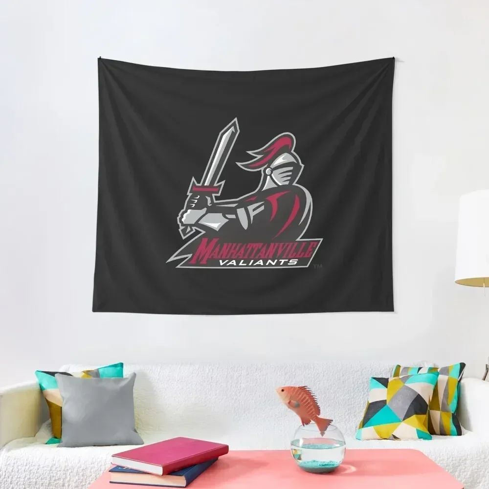 Manhattanville valiants Tapestry Decoration Pictures Room Wall Decorative Wall Aesthetic Room Decor Korean Tapestry