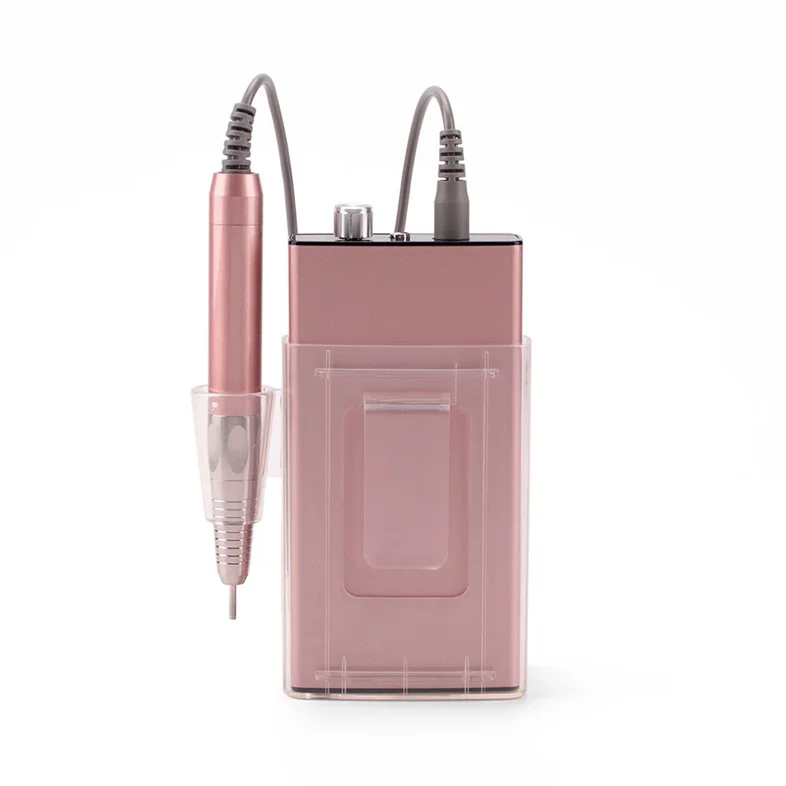 35000RPM Mini Electric Nail File Polisher Cordless Rechargeable Manicure Drill Nail Drill Machine