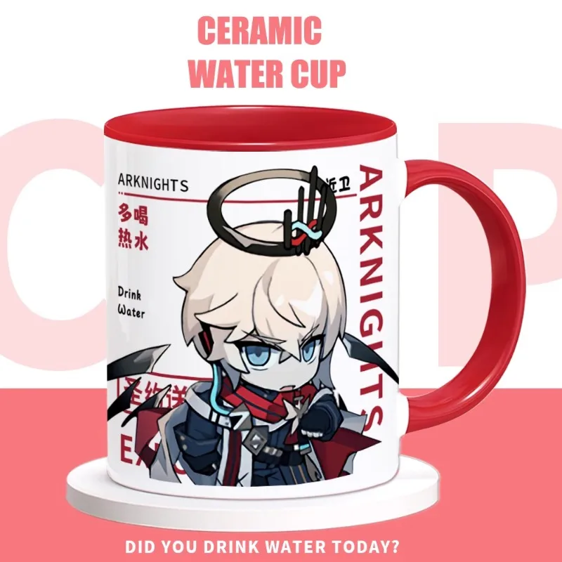 Game Arknights Cos Surtr Viviana Vigil Saga Etc. Unisex 330ml New Anime Ceramic Milk Coffee Mug Gift