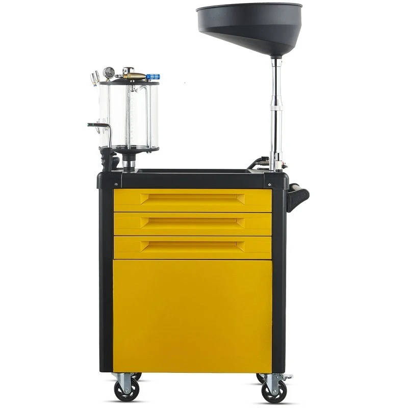 

Pneumatic drain collector collects automotive 3-drawer high box tool cabinet workshop table tools