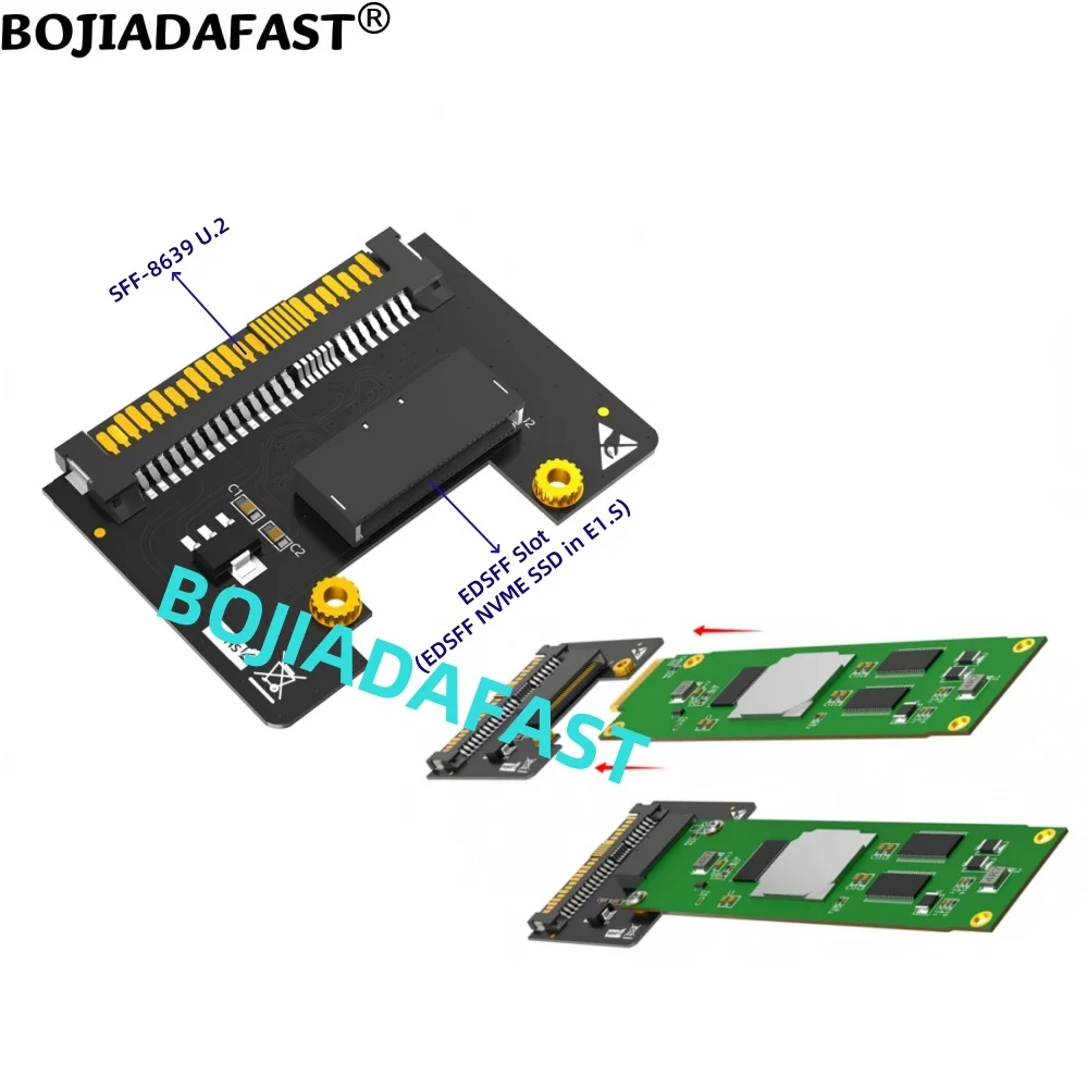 

Адаптер-переходник U.2 для ноутбука, M2 NVMe SSD E1.S