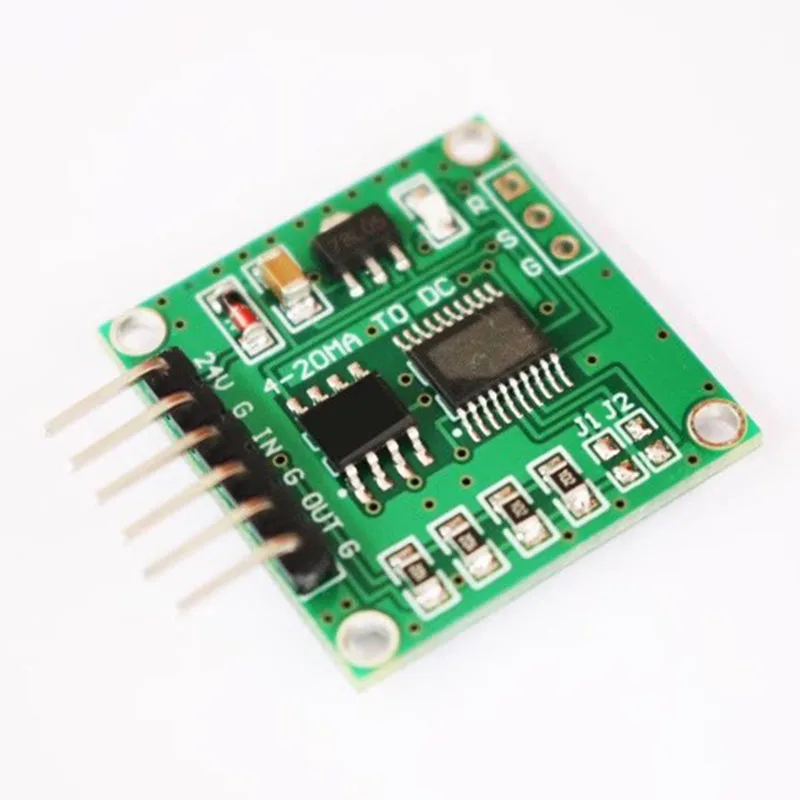 2pcs/lot Current to voltage module 4-20MA to 0-5V linear conversion transmitter module