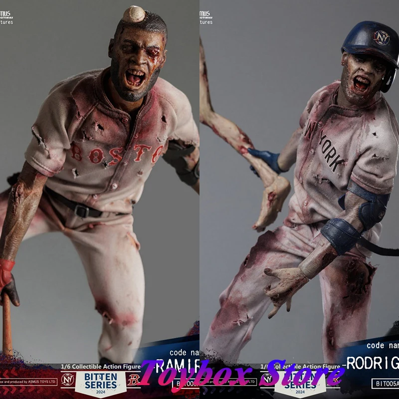 ASMUS TOYS 1/6 BITTEN Zombie Series BIT005A Rodriguez BIT006A RAMIREZ Skull Leg Model Horror Cosplay 12