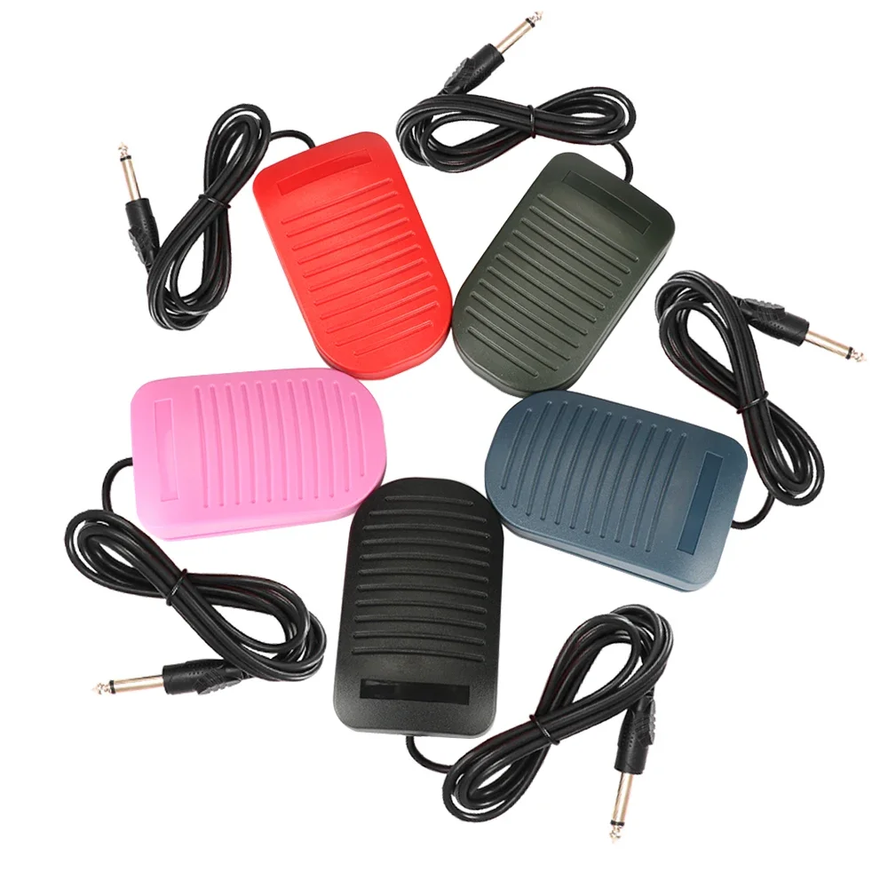 

Silent Tattoo Machine Foot Pedal with Cord, ABS Plastics Construction, for Tattoo Power Supply