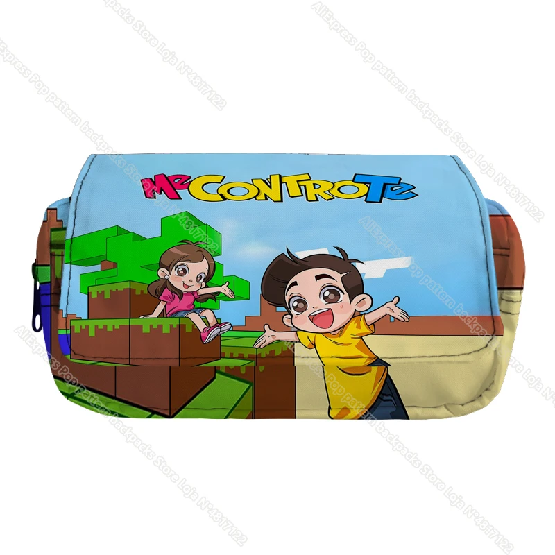 Me Contro Te Pencil Case Kawaii Pencil Box School Students Supplies Pen Storage Bag Box Pencils Pouch Stationery