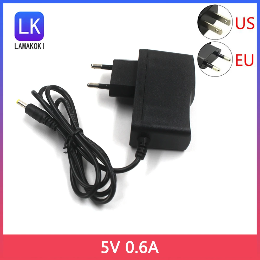 Wireless Router Power Adapter 5V 0.6A 600ma Charger 3.5*1.35mm