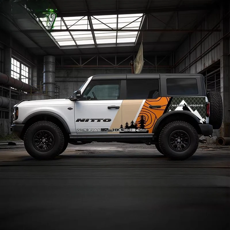 

Car Stickers For Ford bronco modification customized Fashion sports Vinyl decals