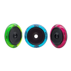 WEIQIU-Rueda de patines en línea para pista de carreras, rueda profesional de doble núcleo de 125mm para interiores, agarre elástico de 125 velocidades, 85A 64A