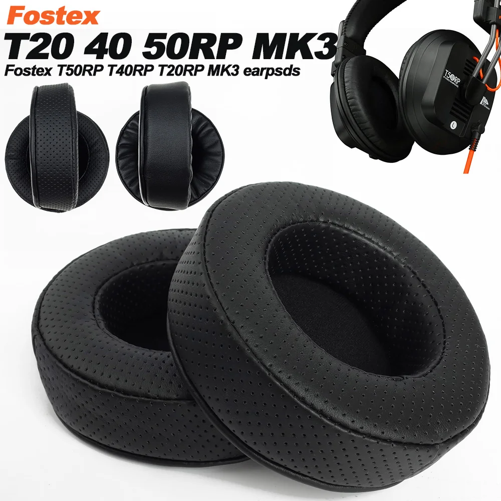 Подушечки для наушников для Fostex T50RP T40RP T20RP mk3 T60RP, сменные подушечки для наушников, сетчатые чехлы для памяти, мягкий протеин