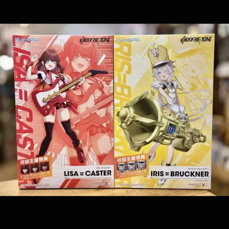 In Stock 16cm Plamatea Valkyrie Tune Lisa Caster Iris Bruckner Movable Assembled Model Counter Ornaments Toys Gifts Figure