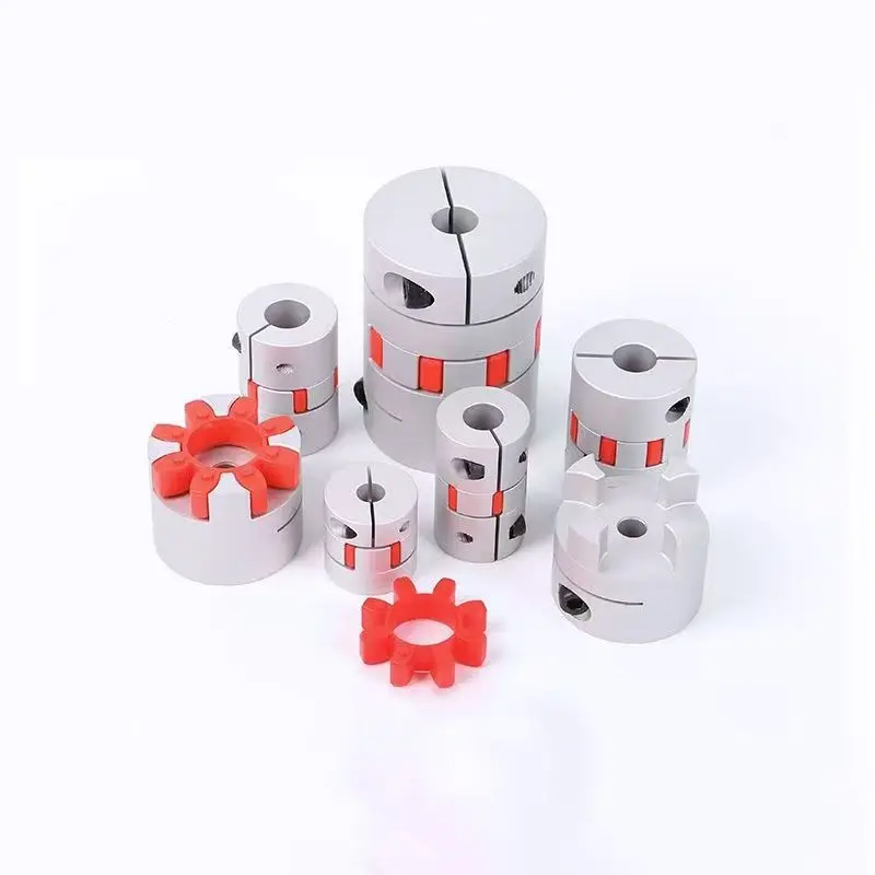 D65L90 Four Jaws Aluminum Plum Flexible Coupling Hole 14 15 16 17 18 19 20 22 24 25 26 28 30 32 35 36 38mm Motor Shaft Connector