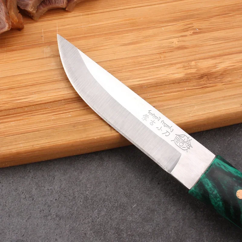 Forged Boning Knife 5Cr15 Steel Kitchen Bone Chopping Meat Cleaver ABS Handle Slicing Chef Butcher Cooking Knife with Sheath