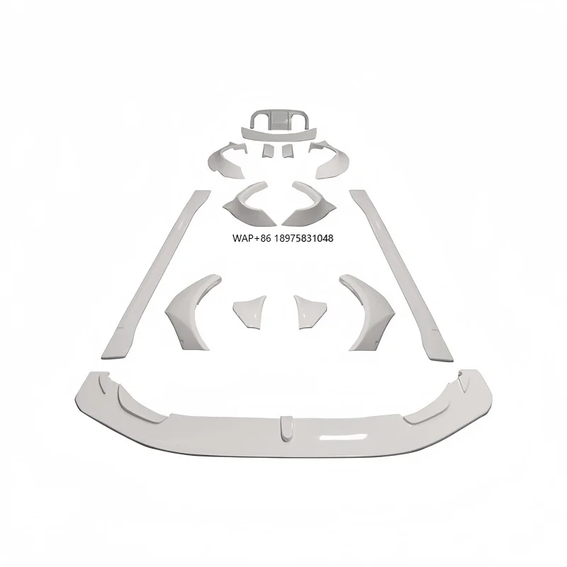 Suitable for the Modification of M4 F82 with LB Wide-body Bumper, Fiberglass Primer and Body Kit