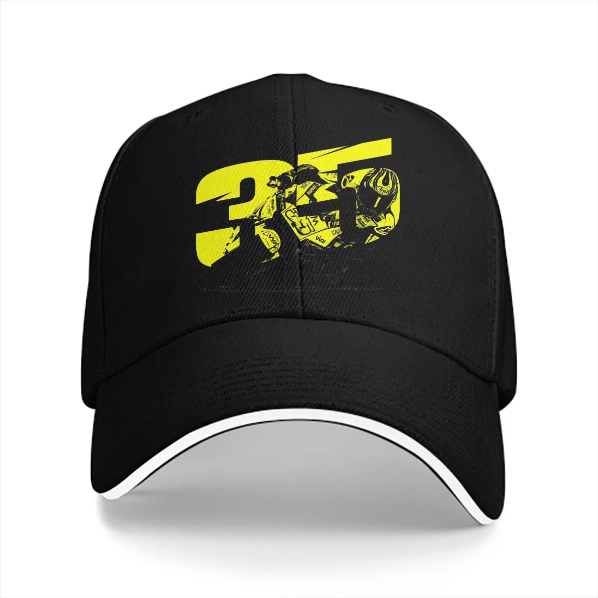 Cal Crutchlow Moto Gp Rossi Multicolor Hat Peaked Women's Cap Personalized Visor Protection Hats