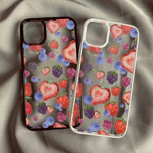 여성용 아크릴 포도 석류 블루베리 드롭 귀걸이, 귀여운 에폭시 망고스틴 과일 귀걸이, 휴일 액세서리 