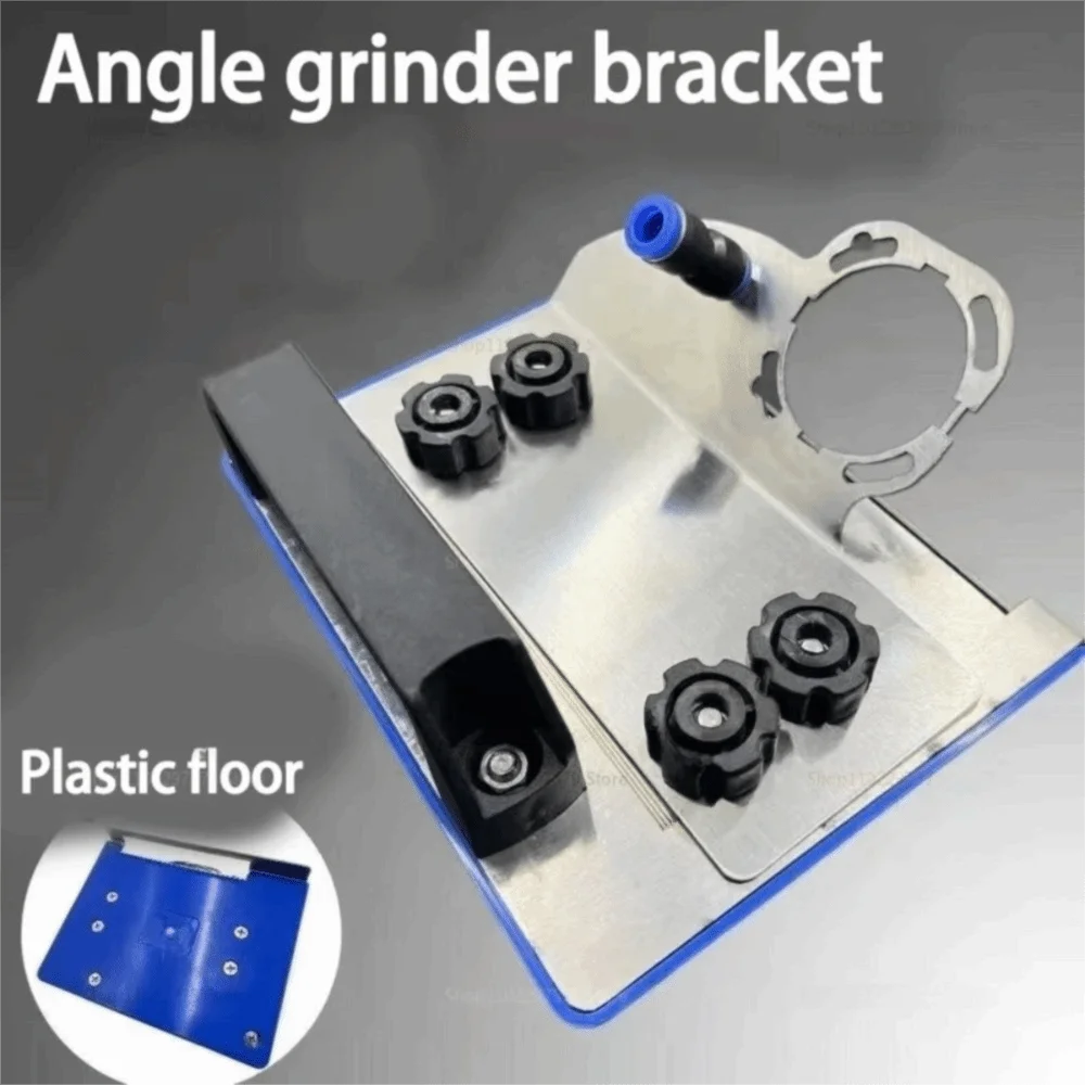 Durable Portable Angle Grinder Stand Stainless Steel Adjustable Tile Chamfering Tool Edge Trimming Accessory Woodworking