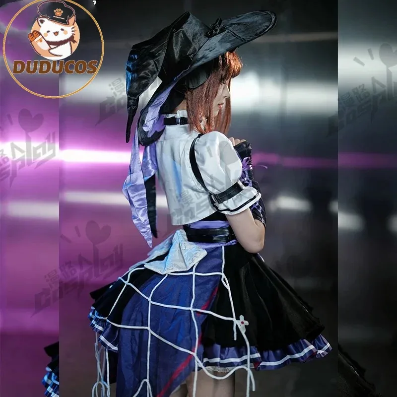 البستاني تأثيري حلي لعبة الهوية الخامس تأثيري DUDU-R إيما وودز 2024 هالوين الحفل الساحرة تأثيري المرأة فستان لطيف