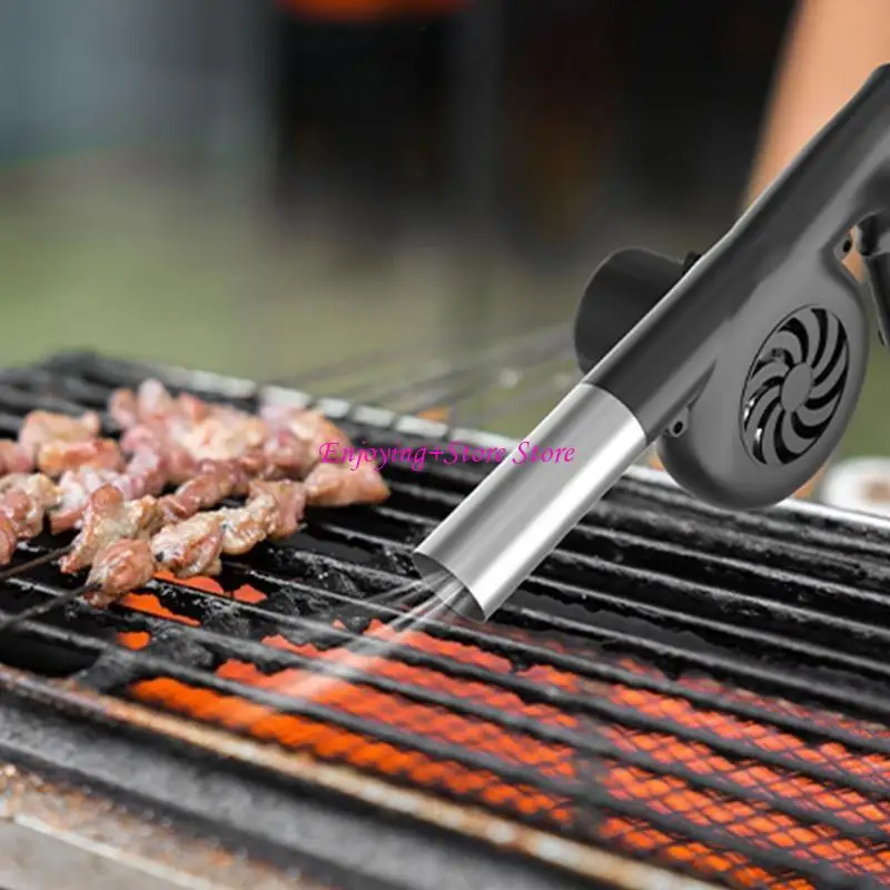 

G6DA BBQ Fan Electric Blower Charcoal Starter 5000RPM Rechargeable Air Blower DC12V