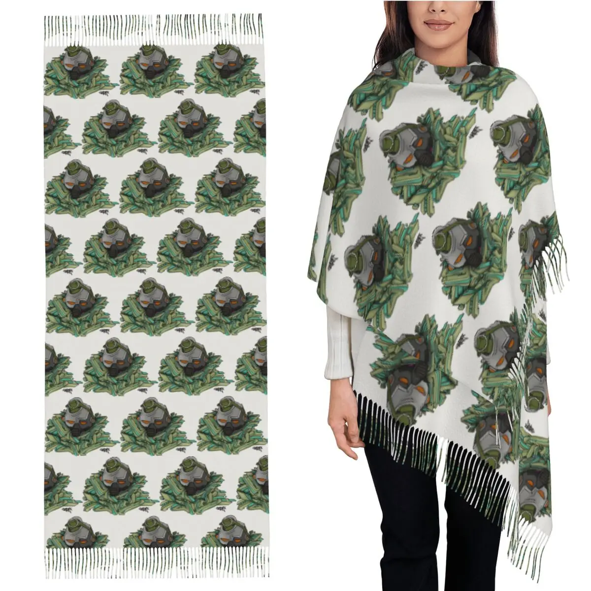 

Шарф Future Spill, шарфы с кисточками, женские мягкие теплые шали и накидки, большая осенне-зимняя шаль