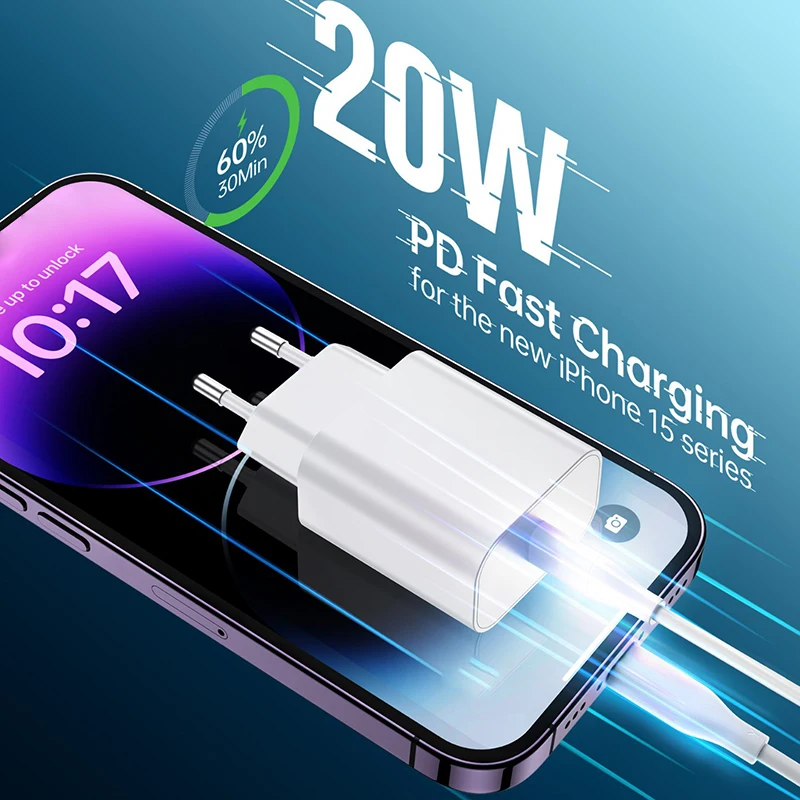 20W suitable for fast charging with 1516 European standard charging head