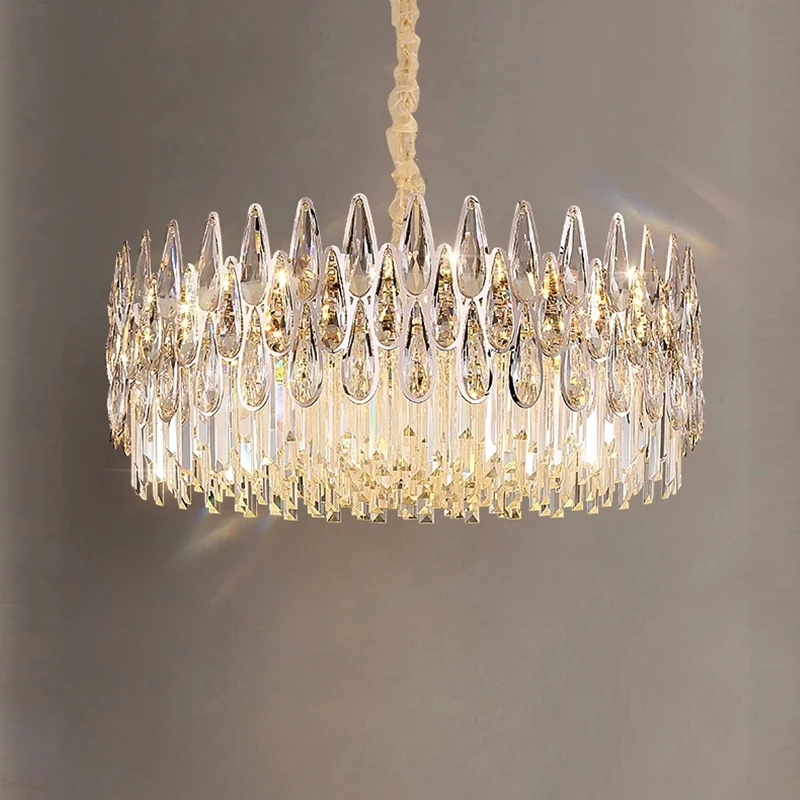 

home decorationPendant lights, luxury crystal living room chandelier, bedroom Pendant lamp, ceiling light, indoor lighting