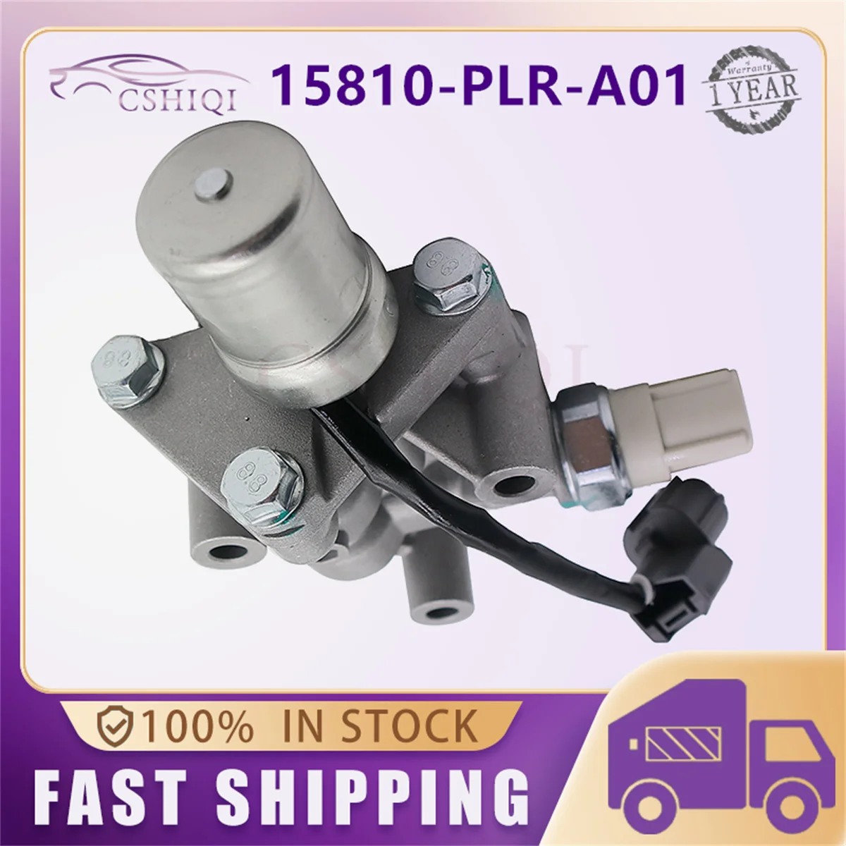 15810-PLR-A01 صمام بكرة الملف اللولبي VTEC 15810PLRA01 لهوندا سيفيك 1.7L 2001-2005 15810PLRA02 15810-PLR-A02 اكسسوارات السيارات #5